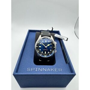 Spinnaker Bradner Automatic Diver Watch 42mm Blue Dial NH35 Sapphire Full Kit